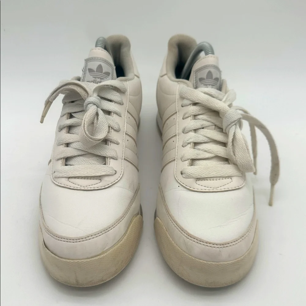 Adidas Orion Three Stripe White Lace Up Sneakers Men's Size 8